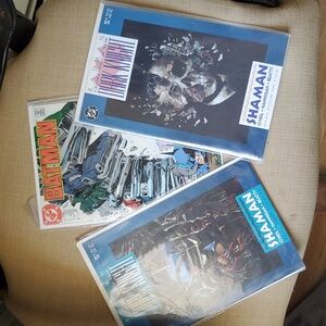 Batman Comic Book Set with Vibrant Covers